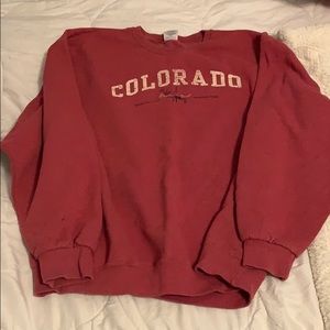 Estes Park, CO crew neck sweatshirt